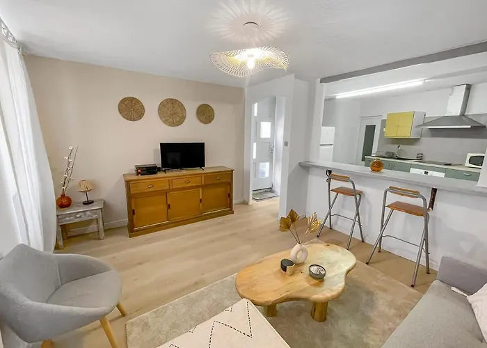 Lx120 T2 Au Pied De La Cite Vue Sur Les Remparts Appartement *